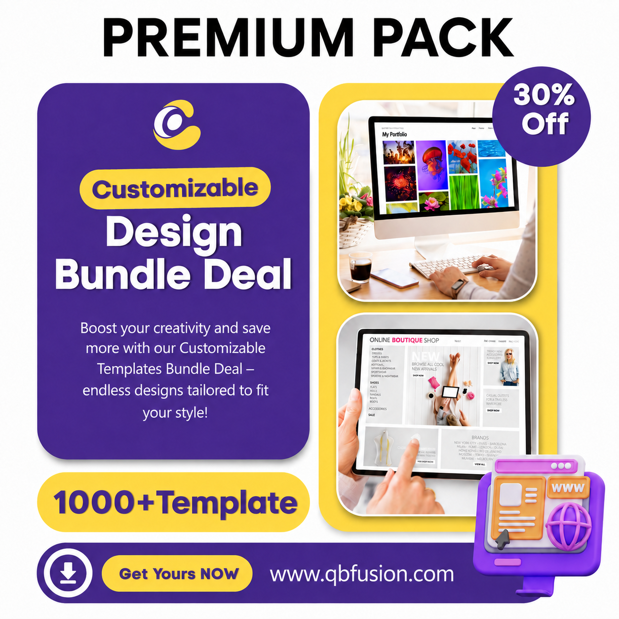 Premium Pack template bundle