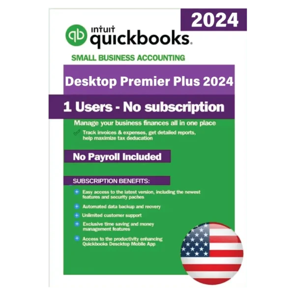 QuickBooks Desktop Premier 2024 | No Subscription Required